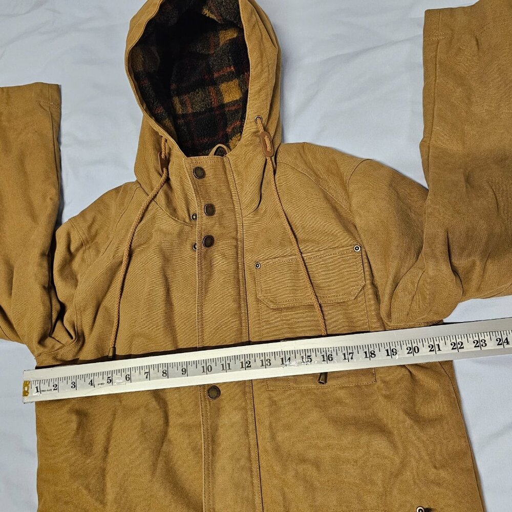 Pendleton Hooded Timber Cruiser Men's Jacket Size M Saddle color 100% Cotton - Picture 8 of 16